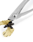 Michael Aram Butterfly Ginkgo Lock Spring Tongs