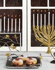 Michael Aram Butterfly Ginkgo Luxe Menorah