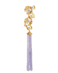 Michael Aram Butterfly Ginkgo Necklace with Chalcedony and Diamonds