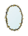 Michael Aram Butterfly Ginkgo Oval Mirror