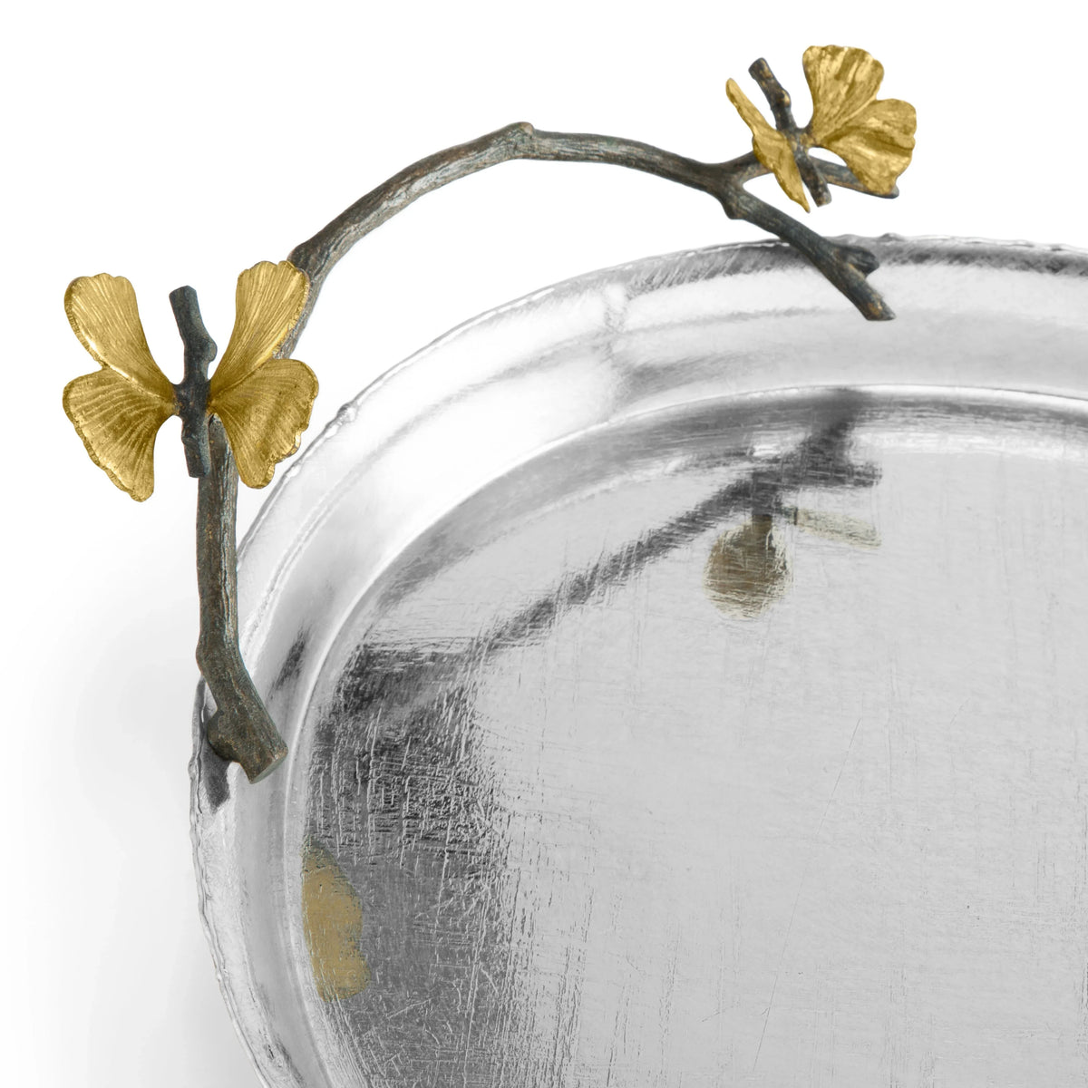 Michael Aram Butterfly Ginkgo Oval Tray