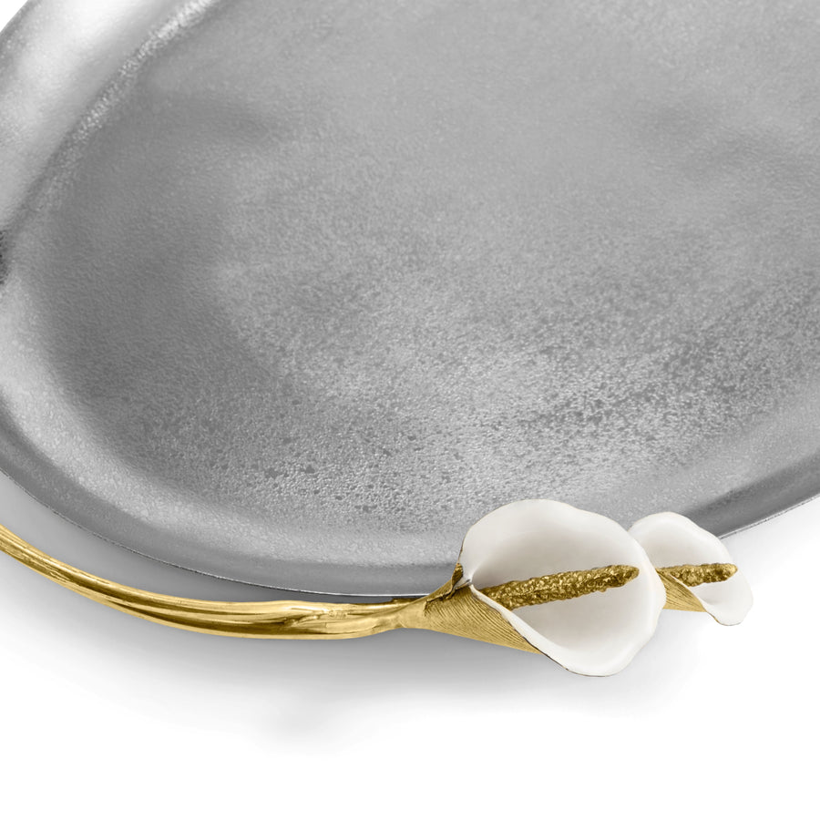 Michael Aram Calla Lily Oval Tray