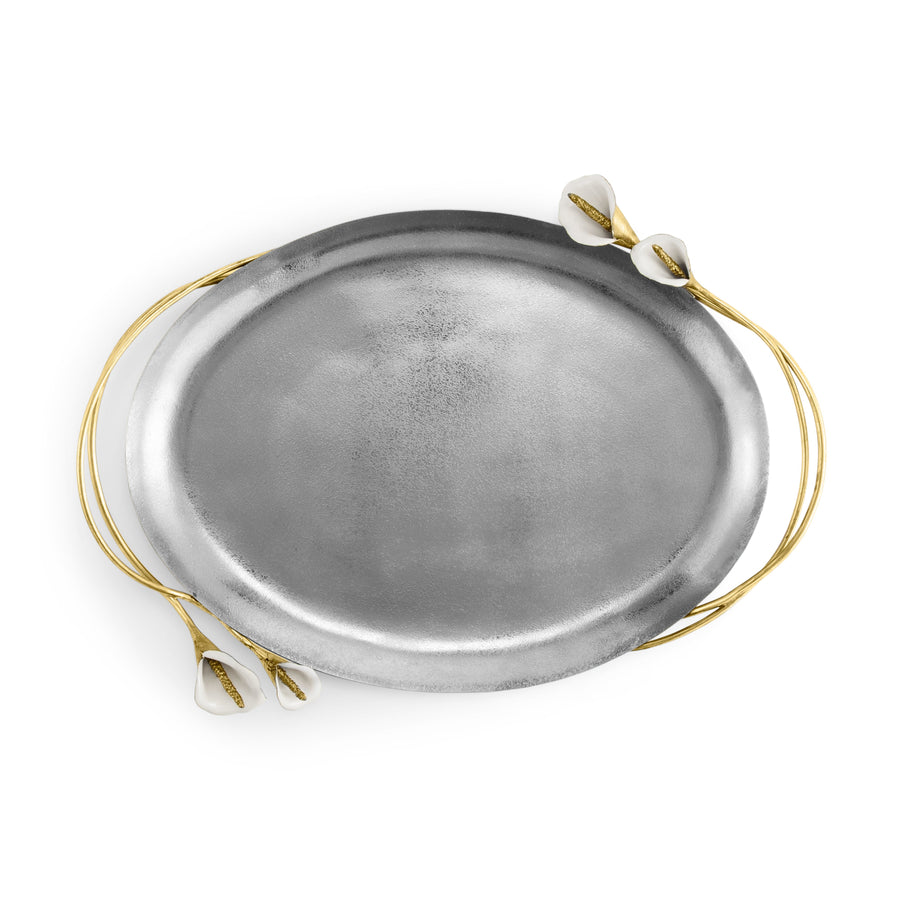 Michael Aram Calla Lily Oval Tray