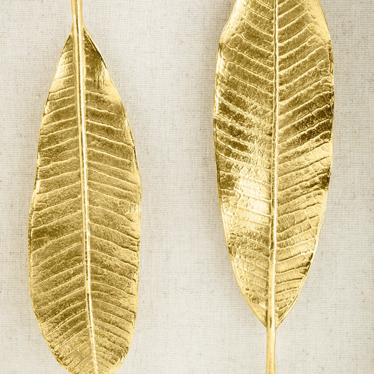 Michael Aram Champa Leaf Fabric Shadow Box