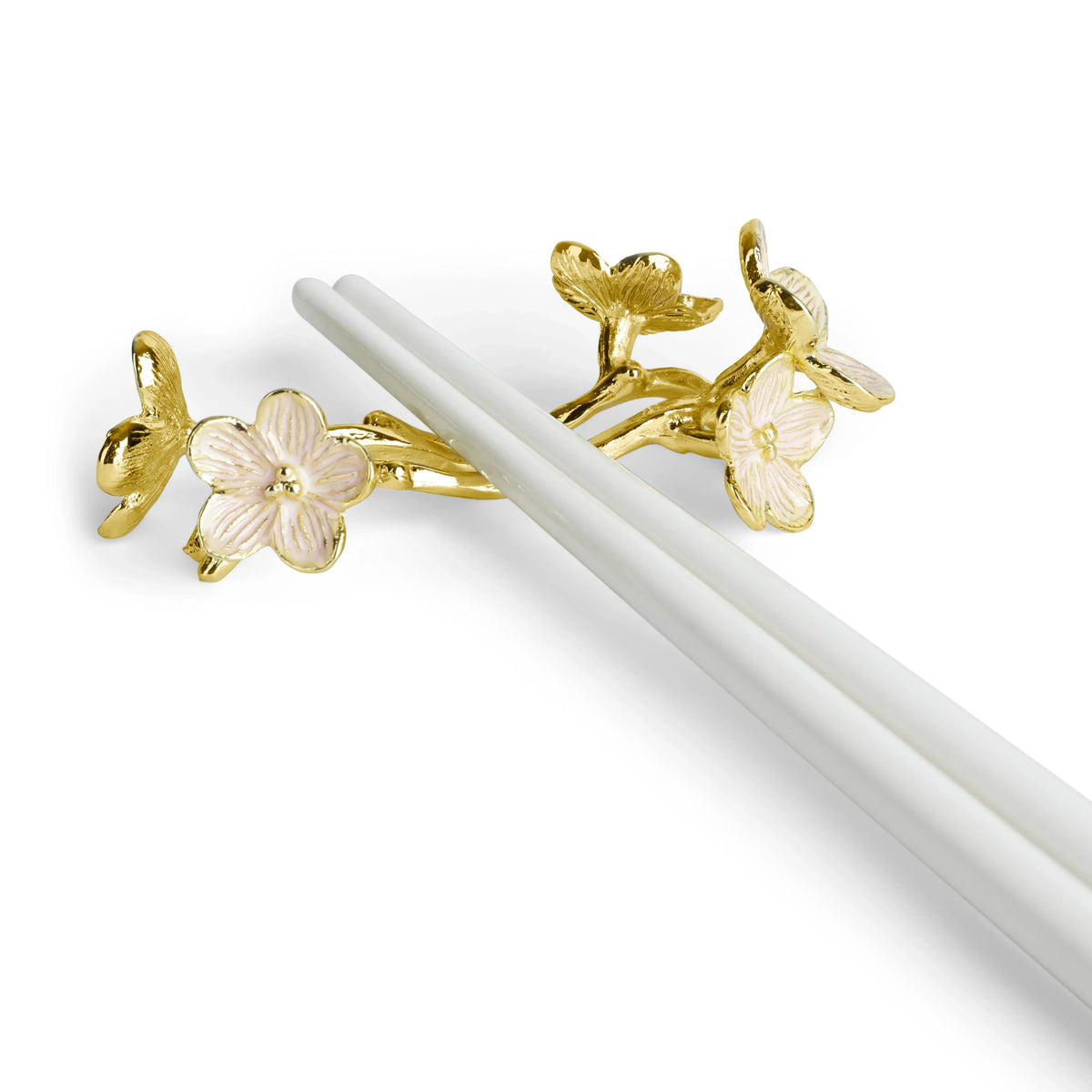 Michael Aram Cherry Blossom Chopsticks & Stands Set