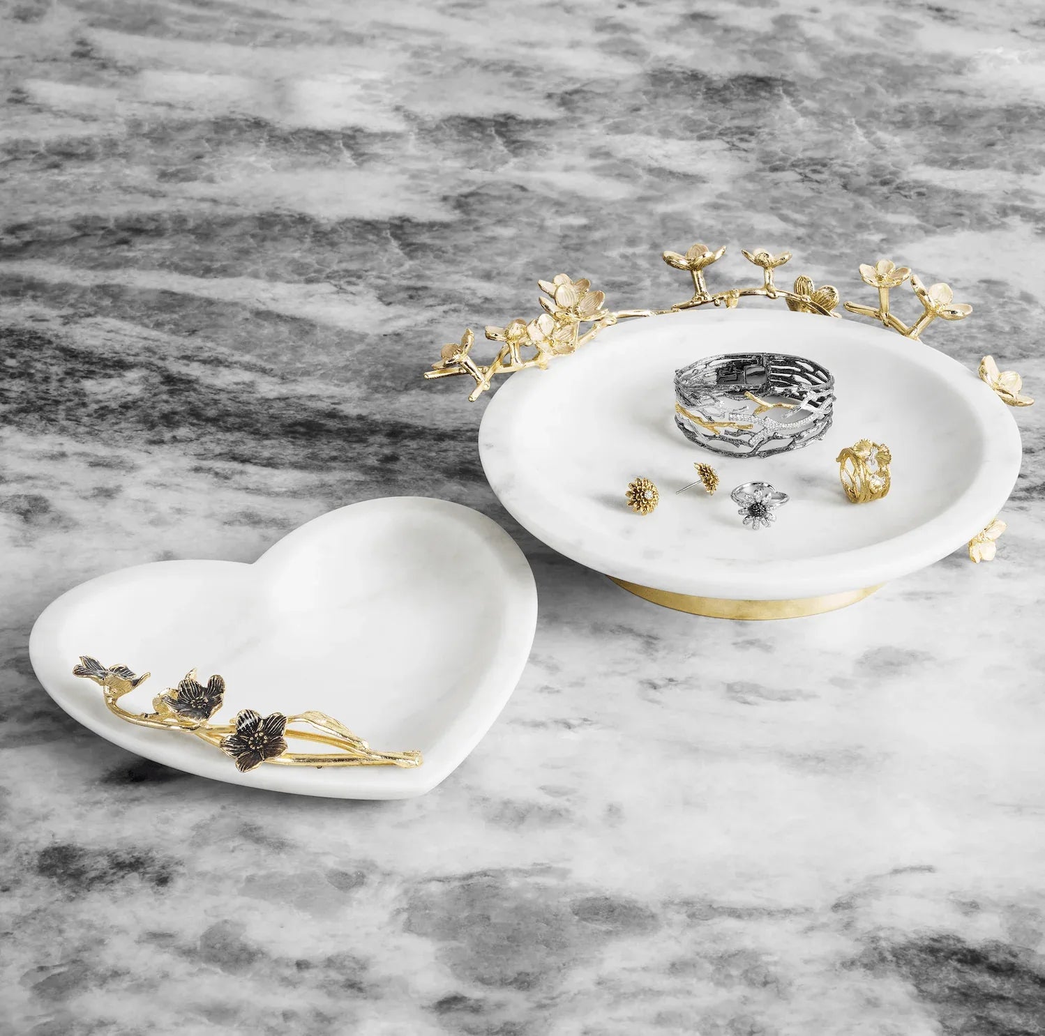 Cherry Blossom Trinket Tray – Michael Aram Cherry Blossom Trinket Tray – Michael Aram