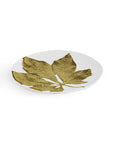 Michael Aram Chestnut Leaf Salad Plate Set