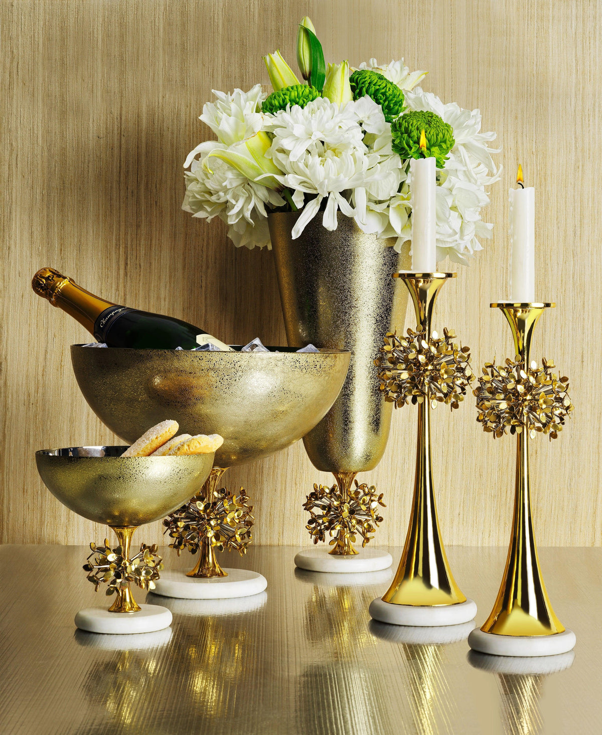 Michael Aram Dandelion Candleholders