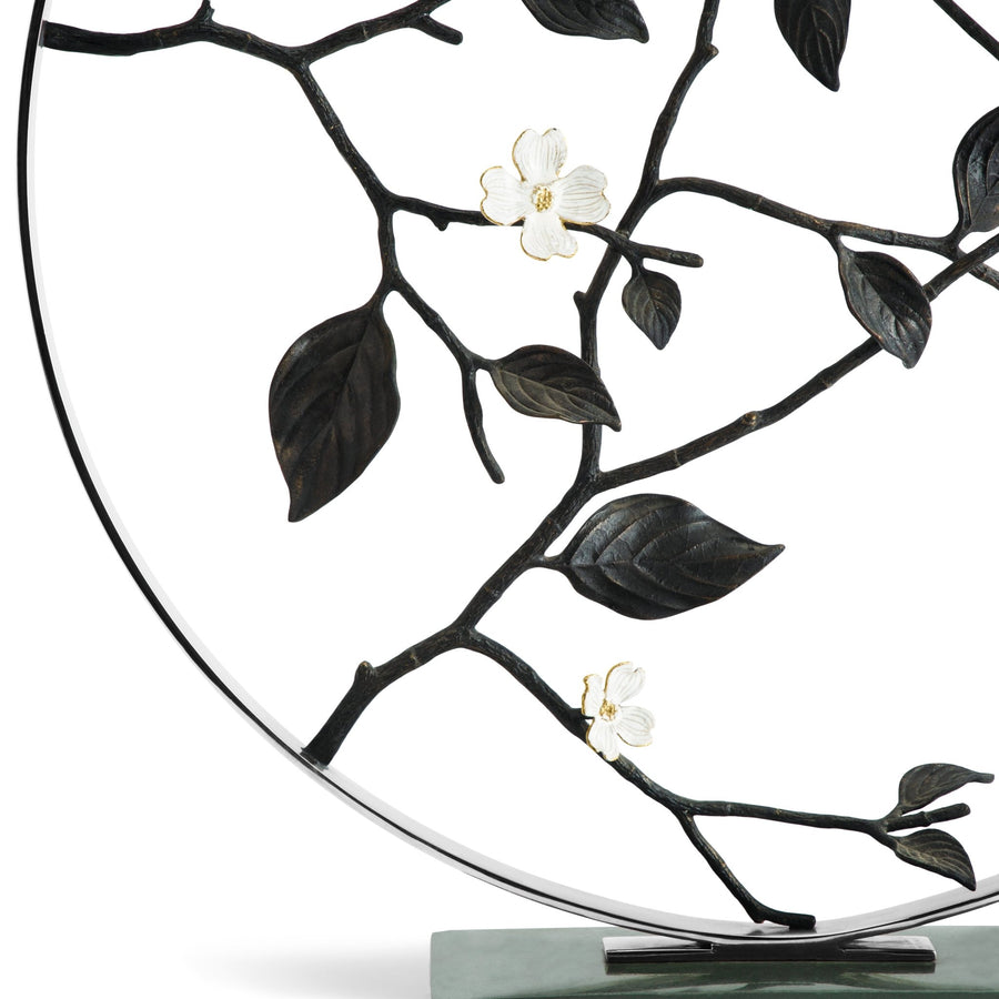 Michael Aram Dogwood 22" Moon Gate Sculpture