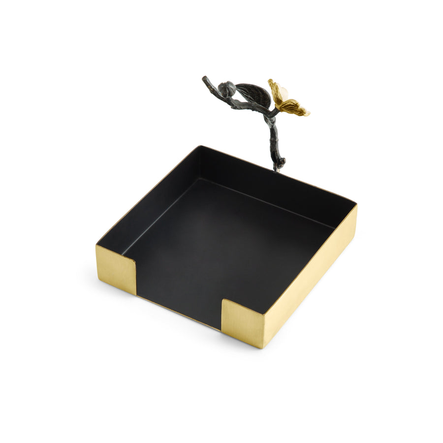 Michael Aram Dogwood Cocktail Napkin Box