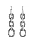 Michael Aram Enchanted Forest Link Earrings with Diamonds