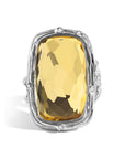 Michael Aram Enchanted Forest Ring with Gold Doublet and Diamonds