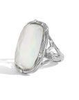 Michael Aram Enchanted Forest Ring with Mother of Pearl Doublet & Diamonds