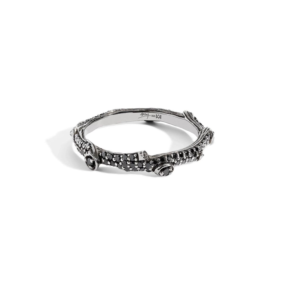 Michael Aram Enchanted Forest Stack Ring with Diamonds