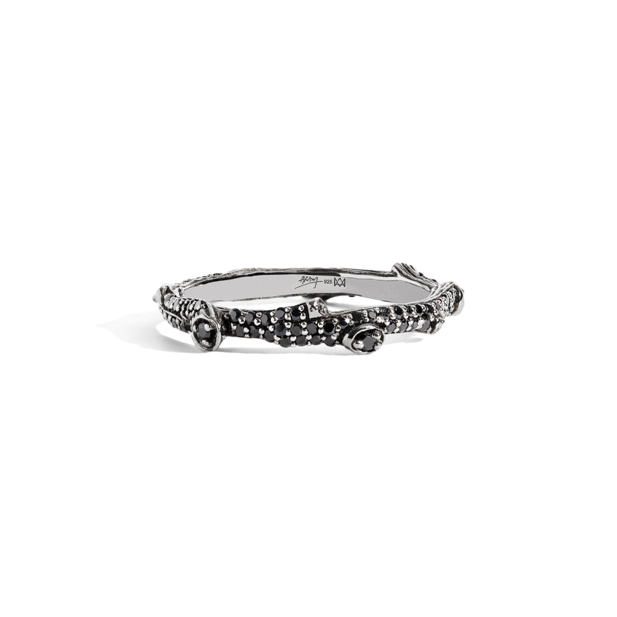 Michael Aram Enchanted Forest Stack Ring with Diamonds