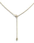 Michael Aram Feather 52mm Pendant Necklace with Diamonds