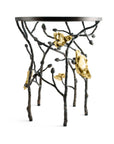 Michael Aram Gold Orchid Accent Table