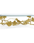 Michael Aram Golden Ginkgo Coffee Table