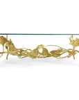 Michael Aram Golden Ginkgo Coffee Table