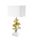 Michael Aram Golden Ginkgo Table Lamp