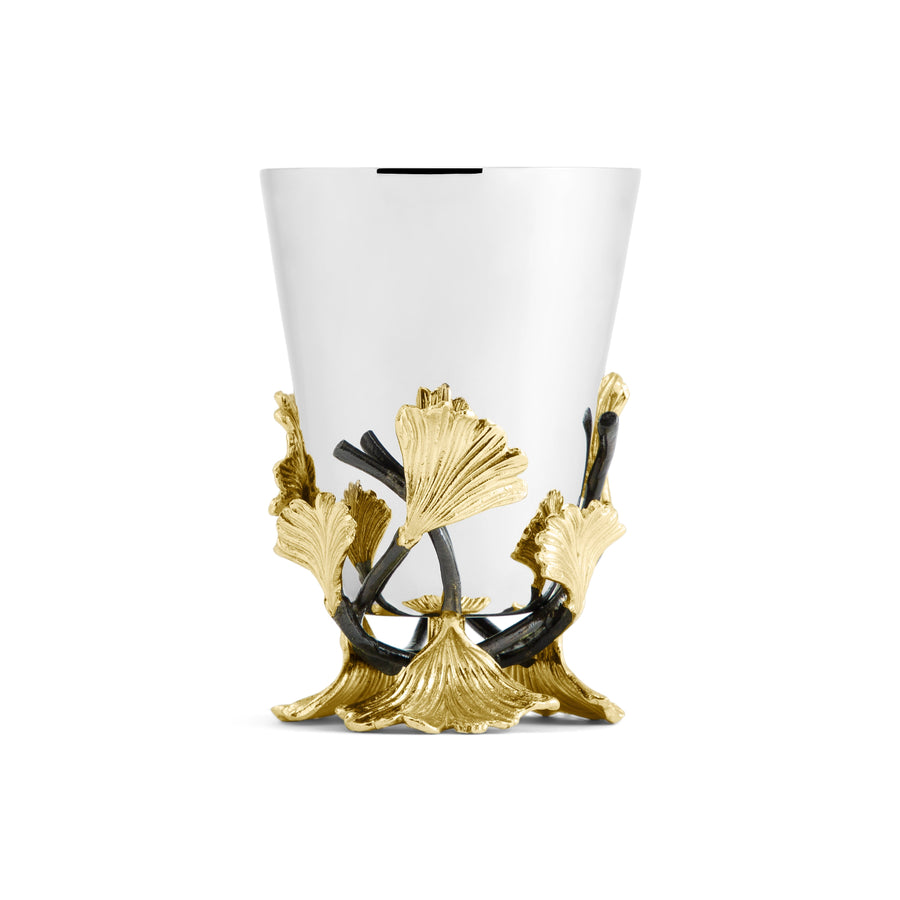 Michael Aram Golden Ginkgo Vase