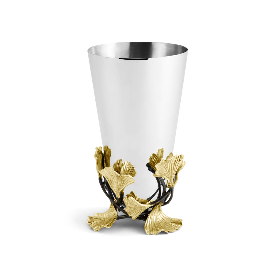 Michael Aram Golden Ginkgo Vase
