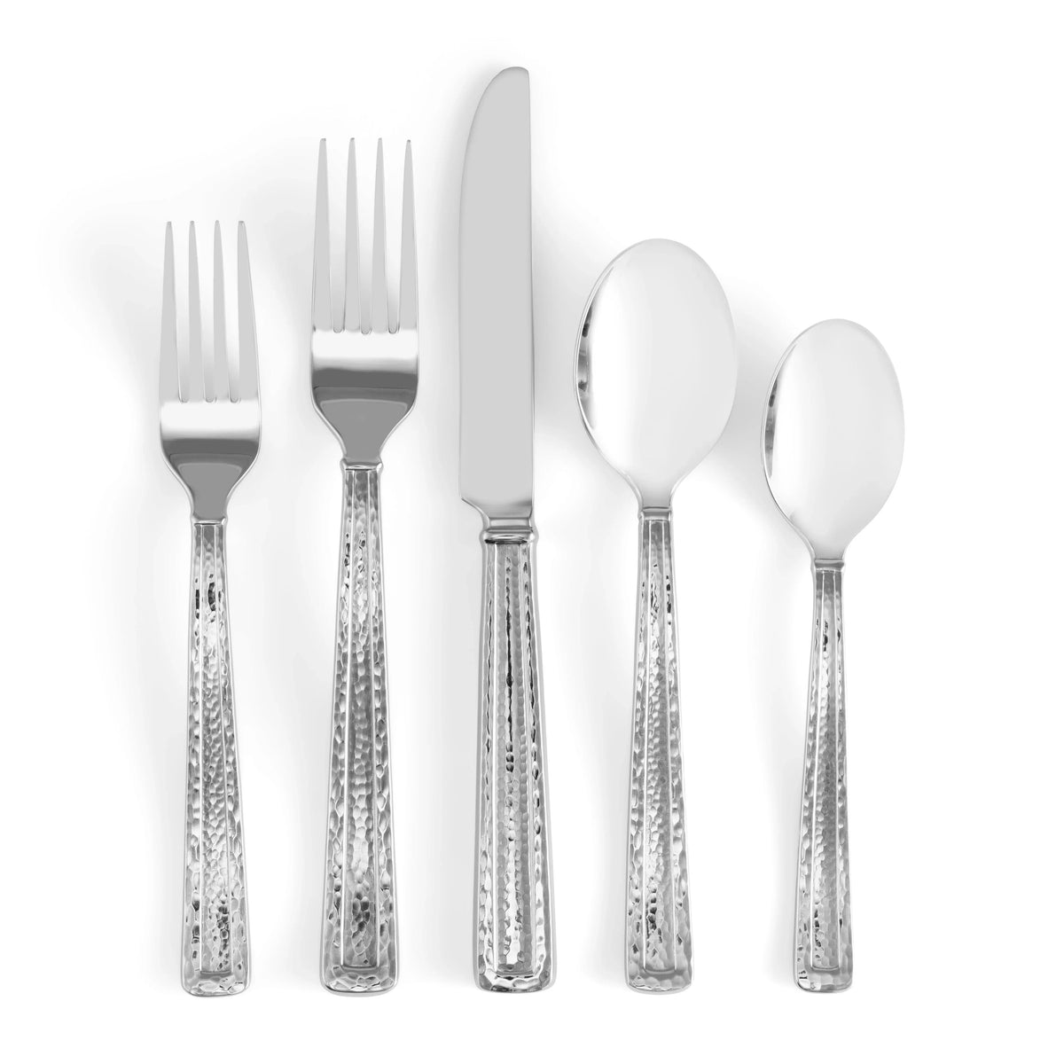 Michael Aram Hammertone 5-Piece Flatware Set