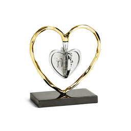 michael aram gold heart frame 4x7 — kimberlyGIFT