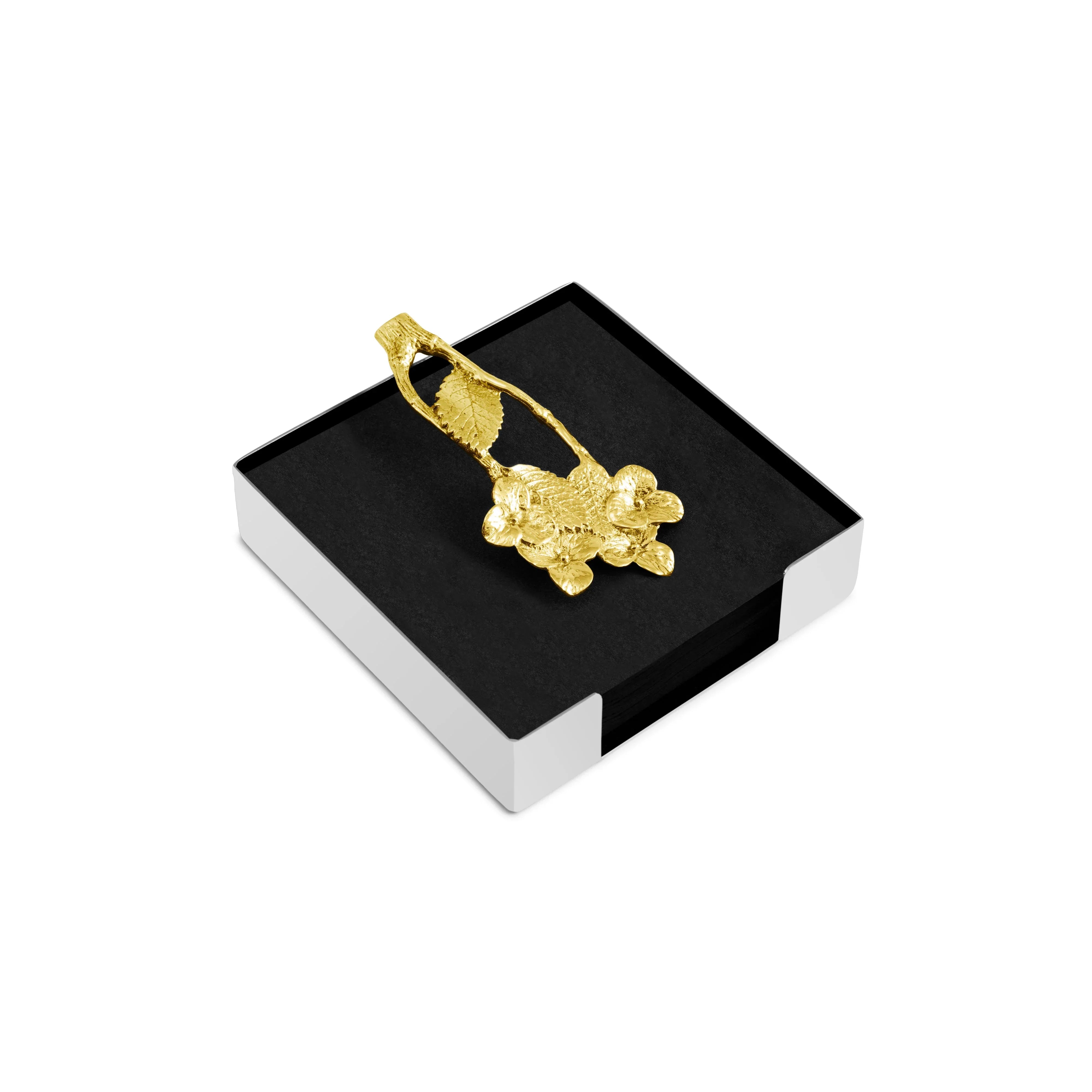 Hydrangea Cocktail Napkin Holder – Michael Aram