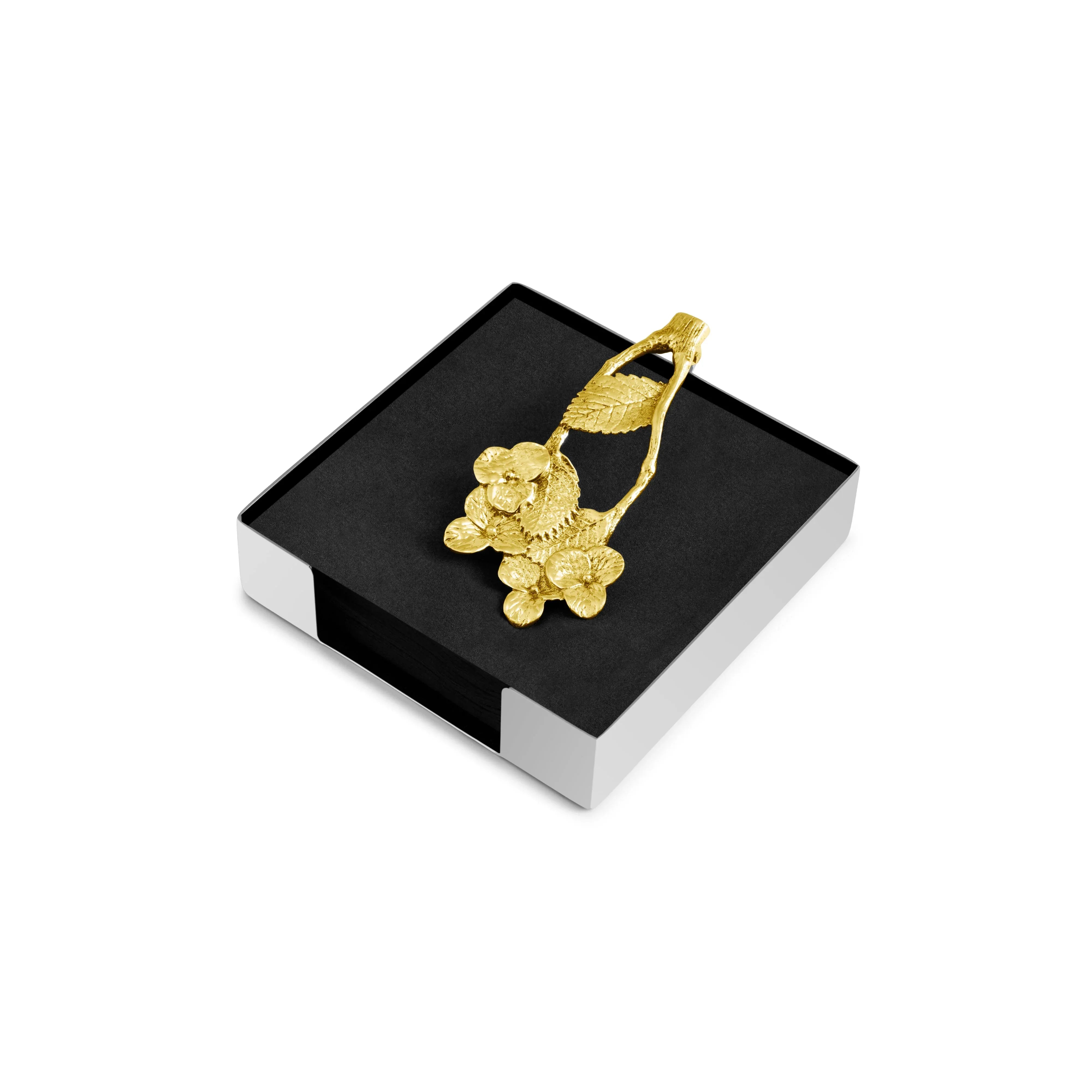 Hydrangea Cocktail Napkin Holder – Michael Aram