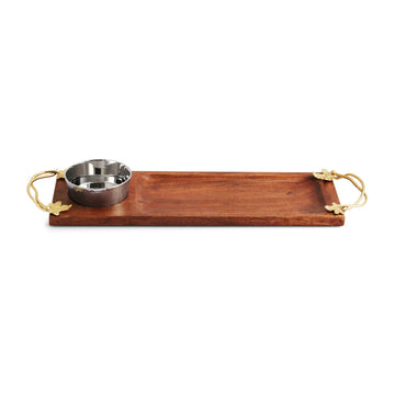 Michael Aram Ivy & Oak Dipping Board