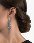 Michael Aram Laurel Chandelier Earrings with Diamonds