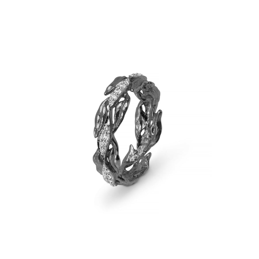 Michael Aram Laurel Ring with Diamonds