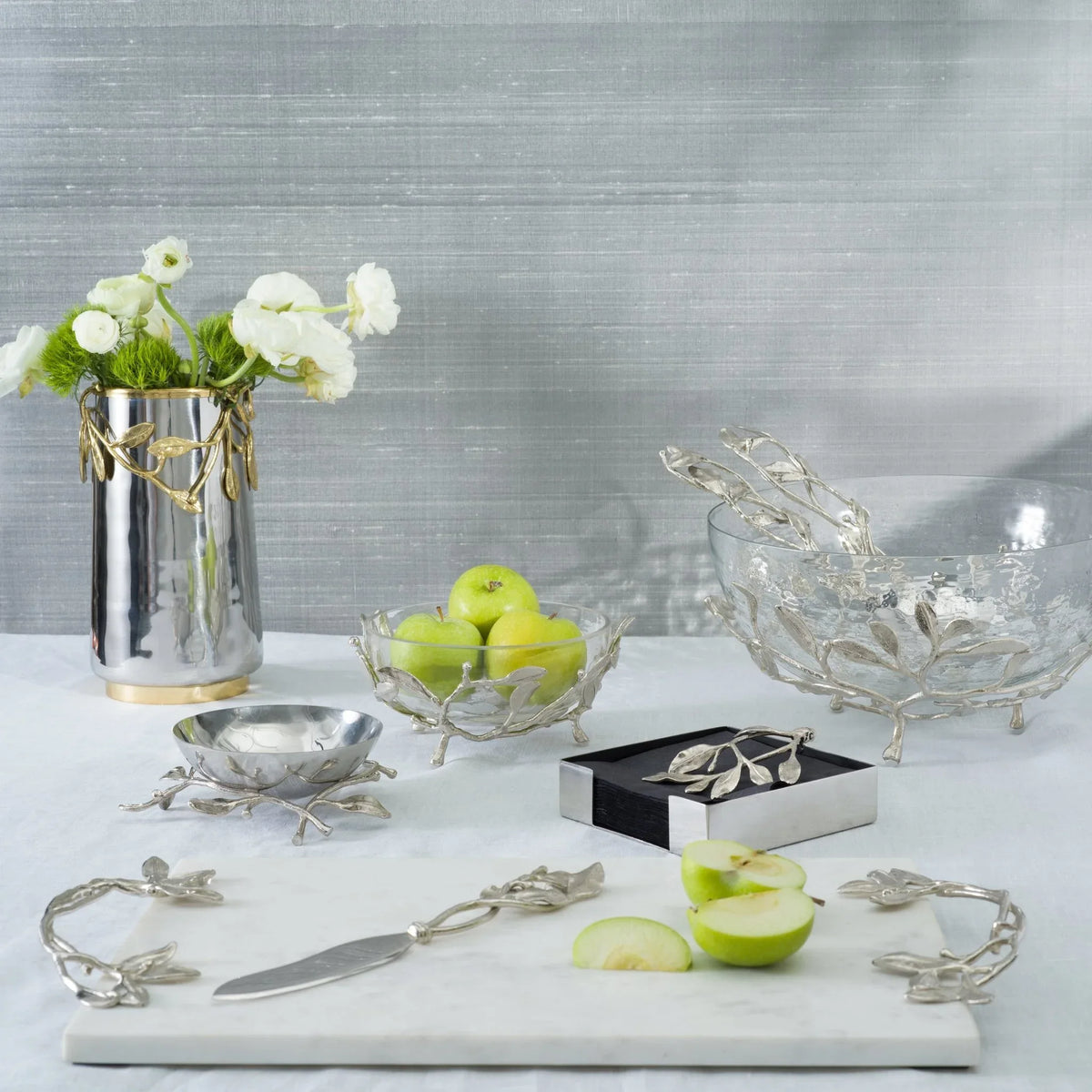 Michael Aram Laurel Serving Set