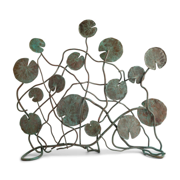Michael Aram Lily Pad Decorative Firescreen