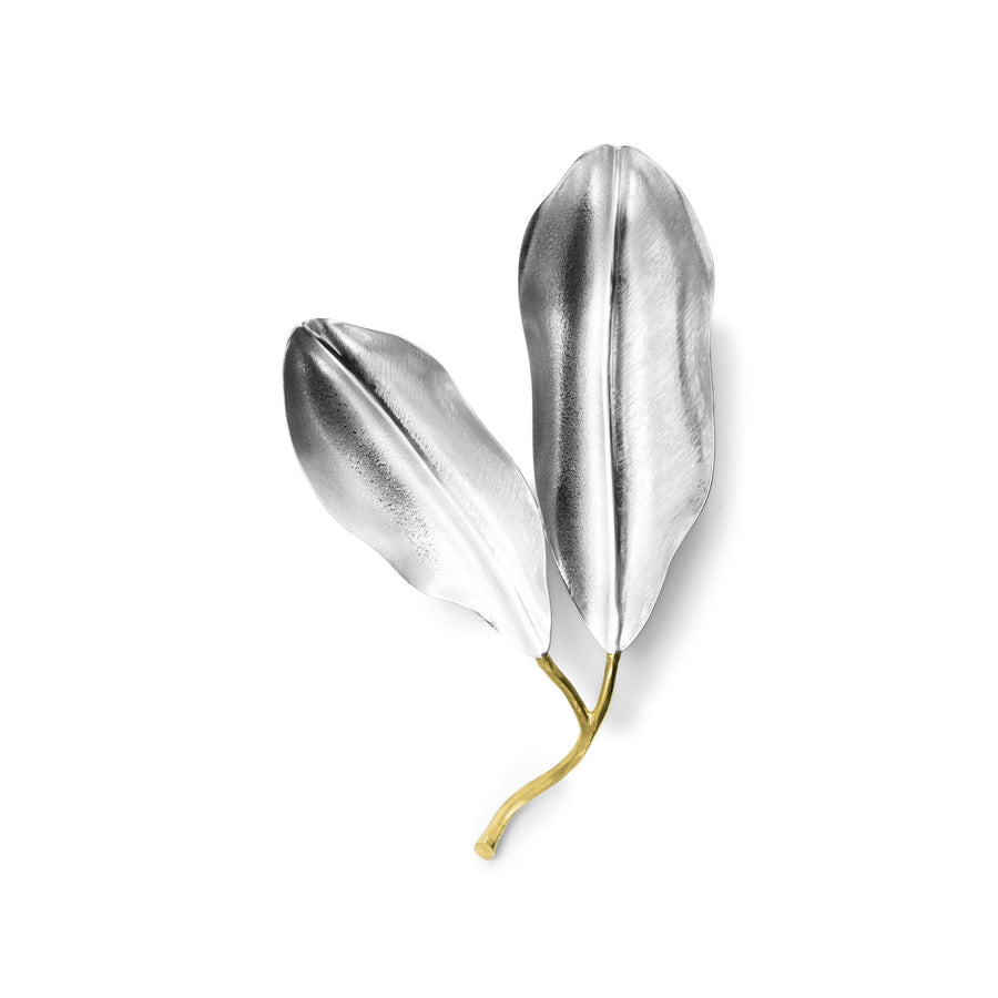 Michael Aram Lodhi Garden Mango Leaf Double Dish