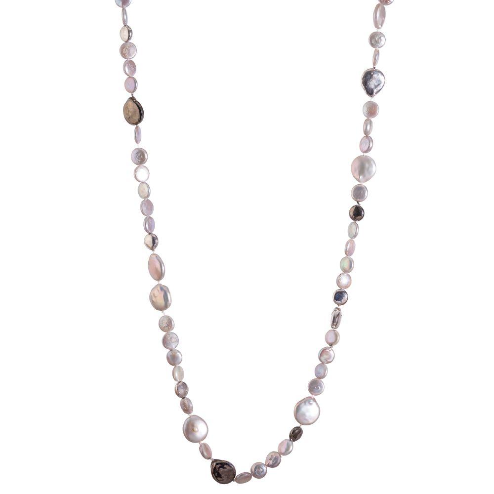 Michael Aram Molten Necklace with Pearls