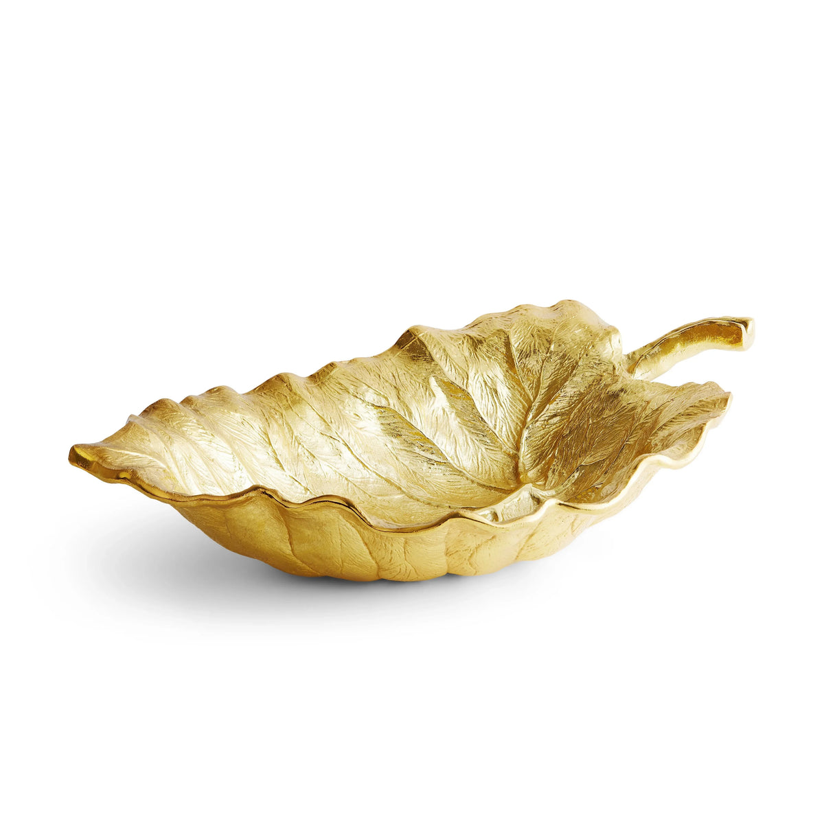 Michael Aram New Leaves Elephant Ear Large Serving Bowl