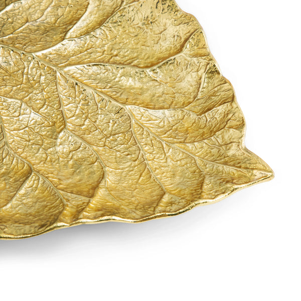 Michael Aram New Leaves Magnolia Medium Platter