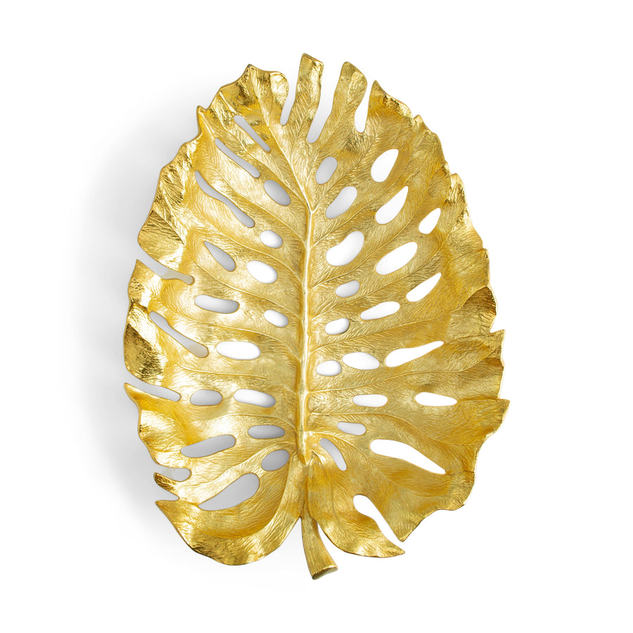 Michael Aram New Leaves Monstera Centerpiece