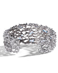 Michael Aram Ocean Cuff Bracelet with Blue Topaz and Diamonds