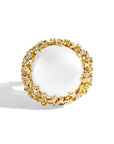 Michael Aram Ocean Ring with Pearl and Diamonds