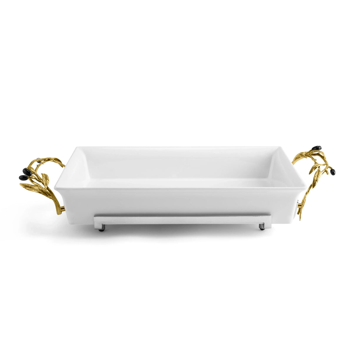 Michael Aram Olive Branch 3-Quart Casserole