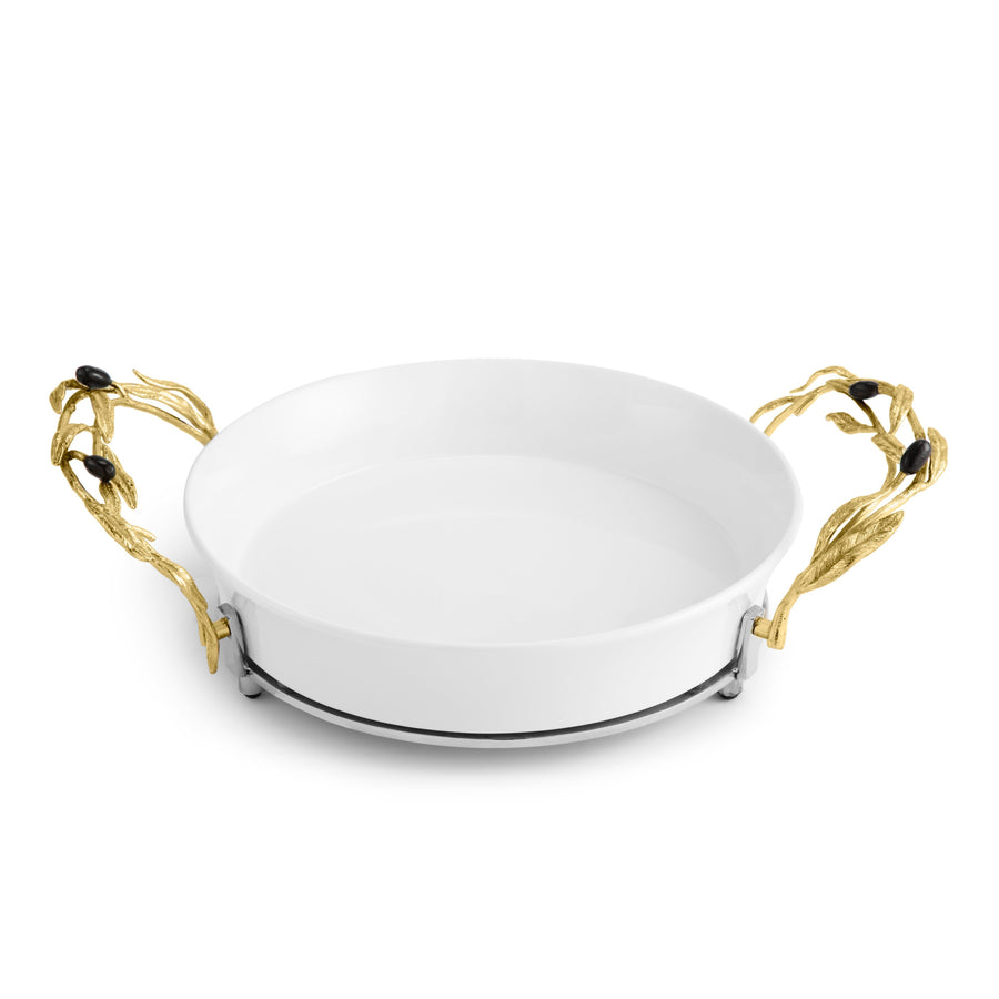 Michael Aram Olive Branch Pie Dish