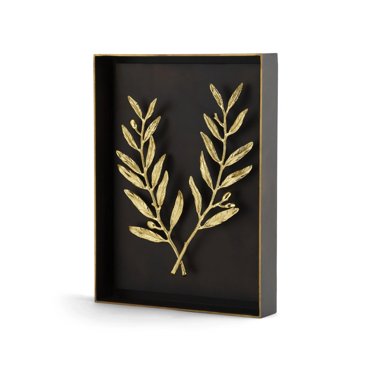 Michael Aram Olive Branch Shadow Box