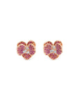 Michael Aram Orchid 11mm Earrings with Pink Sapphires