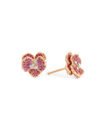 Michael Aram Orchid 11mm Earrings with Pink Sapphires