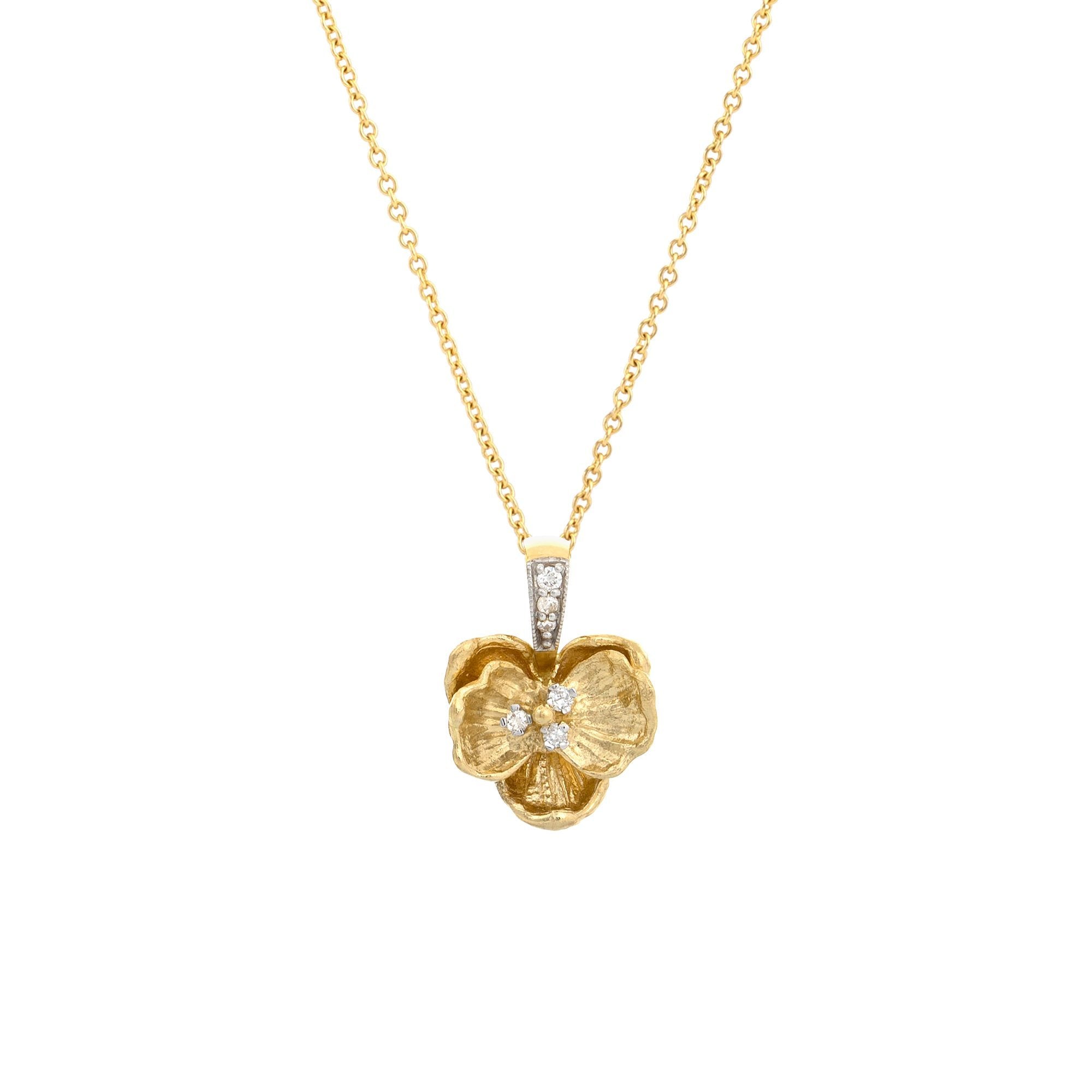 Orchid 11mm Necklace with Diamonds – Michael Aram