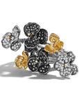 Michael Aram Orchid Cluster Ring with Diamonds