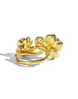 Michael Aram Orchid Double Ring with Diamonds